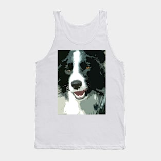 Border Collie Dog Tank Top